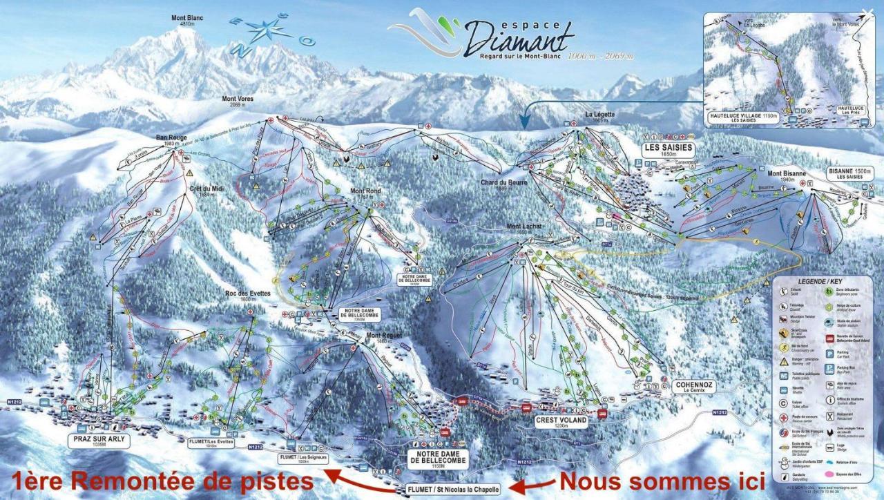 La Taniere De Sven - Vue Montagne Διαμέρισμα Saint-Nicolas-la-Chapelle  Εξωτερικό φωτογραφία